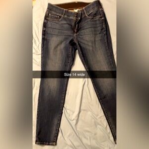 Size 14w like new jeans